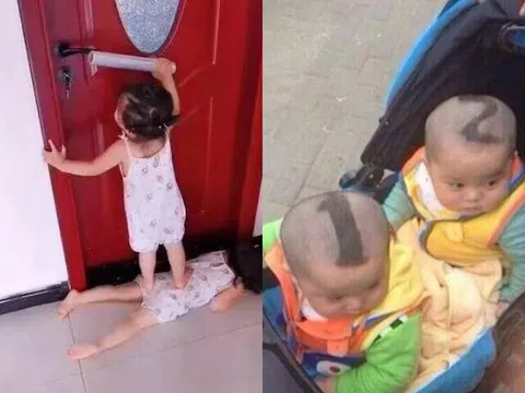 "Dở khóc dở cười" trước loạt khoảnh khắc hài hước của các cặp sinh đôi