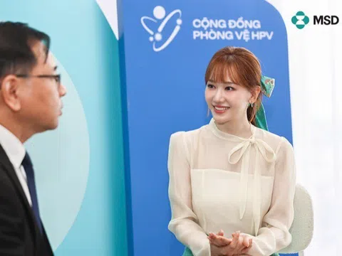 Hậu biến cố, Hari Won tham gia chiến dịch phòng ngừa HPV do Bộ Y tế phát động