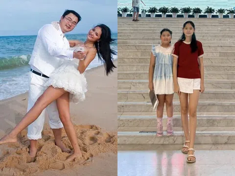 “Đệ nhất mỹ nhân” Hải Dương lấy chồng Trung Quốc sinh con gái lai, giờ đứa trẻ 12 tuổi cao gần 1m8, chứng tỏ gen mẹ quá tốt