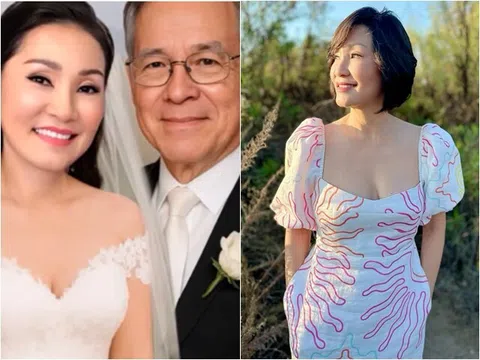 Hồng Đào nói về ảnh cưới đang lan truyền, có người bảo: "Thôi chị ơi, đừng lấy mấy ông chồng già, chọn trai trẻ đi"