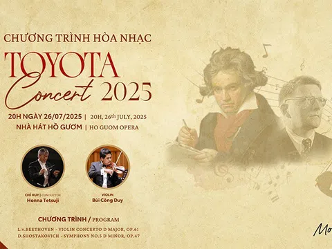 Hòa nhạc Toyota 2025: Nơi cảm xúc thăng hoa cùng âm nhạc cổ điển