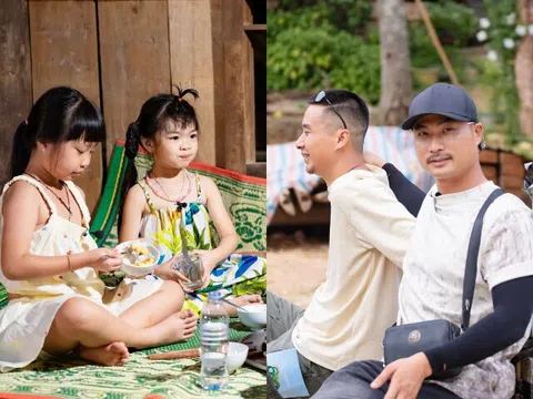 "Bố ơi mình đi đâu thế?" tập 10: "Giang hồ màn ảnh" Duy Hưng hoảng hốt khi một mình chăm 4 con gái