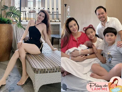 Mỹ nhân Bắc Ninh rời showbiz ở ẩn 10 năm, giờ U40 sinh con thứ 3 cho chồng đạo diễn, làm mẹ sung sướng