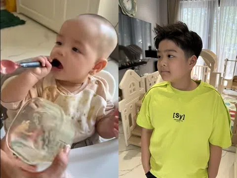 Sao Việt 24h: Nhật Kim Anh khoe ái nữ 6 tháng tuổi "gì cũng ăn", quý tử 10 tuổi ngày càng đẹp trai bất chấp cam thường