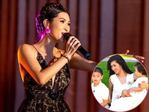 Có 2 con khác bố, ca sĩ Hồng Nhung đặt tên cho con trai và con gái khiến nhiều người ấn tượng