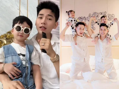 Bạn đời Hà Trí Quang khoe con trai "đẹp hơn ba là nhà có phúc", 3 tuổi bộc lộ năng khiếu nghệ thuật