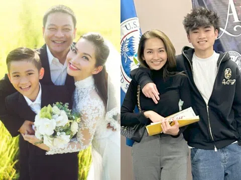 "Em gái" Tăng Thanh Hà khoe quý tử 20 tuổi trổ mã giống hệt bố, hưởng "trái ngọt" sau 10 năm nuôi con ở Mỹ