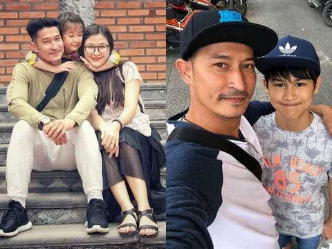 Huy Khánh đi ăn với vợ cũ nhưng chỉ để ý nụ cười của một cô gái, bồi hồi nhìn lại lúc nhỏ của quý tử 20 tuổi