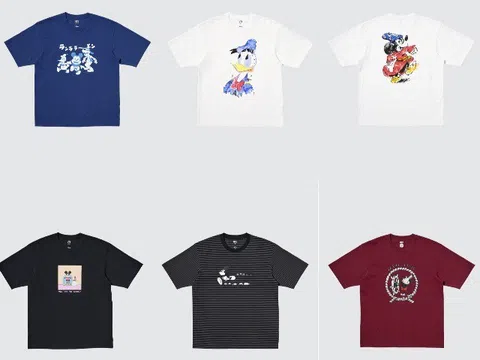 UNIQLO ra mắt BST áo thun nhân vật kinh điển của “vũ trụ” Disney dành cho cả gia đình