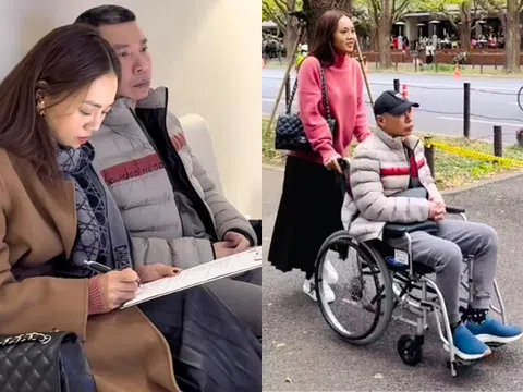 Vợ trẻ NSND Công Lý thấm thía nổi đau về căn bệnh đột quỵ: "May là anh vẫn giữ được mạng sống cho mình"