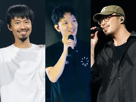 Hoàng Dũng và Đen, Vũ. tổng duyệt xuyên đêm cho concert "Xoay tròn" tại Hà Nội 