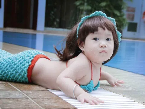 Hoa khôi nhí gốc Mỹ Tho lúc nhỏ mẹ kể bị "chê xấu", giờ dậy thì quá đẹp, đóng phim nào cũng 100 tỷ