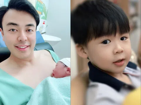 MC Tuấn Tú sinh 2 con với mỹ nhân gia thế "khủng", nay các bé rõ nét điển trai chuẩn gen của bố "nam thần"