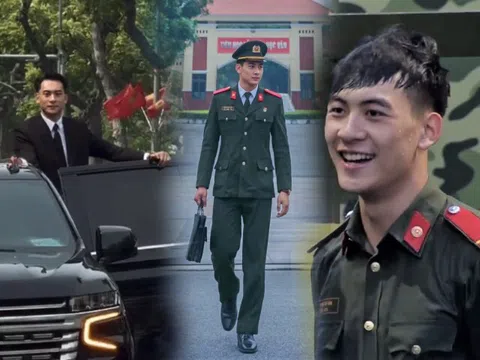 Cảnh vệ cao 1m85 từng khuynh đảo trên VTV tái xuất "tuyệt đối điện ảnh", khiến phố đi bộ "dậy sóng" khi trình diễn nghiệp vụ