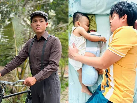 Sao "Cổng Mặt Trời" cưới vợ Việt kiều nhưng thui thủi một mình, nhắn gửi: "Anh mệt mỏi lắm" khi chăm quý tử giống hệt bố