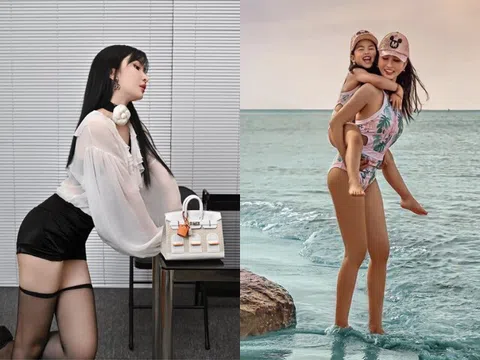 Bà ngoại nóng bỏng nhất Việt Nam: U35 đã 4 cháu, chồng cưng như trứng, làm mẹ trong biệt thự triệu đô