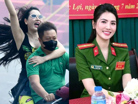 "Girl phố" Hồ Gươm gây sốt MXH hóa ra là Thiếu tá công an: Mệnh danh "hoa khôi" của ngành, viên mãn bên chồng và 2 con