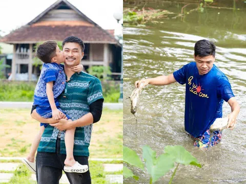 "Bố ơi mình đi đâu thế?" tập 13: Trung Ruồi gặp nạn, Duy Hưng dịu dàng dạy quý tử vượt qua nỗi sợ