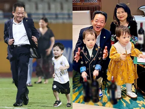 2 cháu nội Bầu Hiển chính thức vào lớp 1: Được bố đầu tư chuẩn "rich kid", lớn lên trong biệt thự trăm tỷ đồng