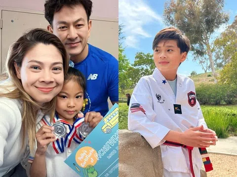 Thanh Thảo "mát lòng" vì thành tích của 2 con, ái nữ quốc tịch Mỹ đạt điểm tiếng Anh cao nhất, quý tử vào lớp chuyên toán