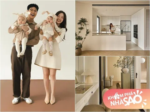 Cặp vợ chồng BTV hot nhất nhì truyền hình Việt khoe không gian bên trong nhà mới ở cùng 2 con sinh đôi