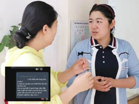 Con đi học làm mất đồ, mẹ Việt nhắn tin vào nhóm lớp "dằn mặt", ai ngờ nhận về câu trả lời đầy thâm thúy