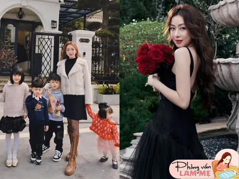 Nàng “cựu Hoa khôi” phải lòng chàng Việt Kiều, làm mẹ 4 con đẹp hút mắt, ra đường bị nhầm là sinh viên Đại học.