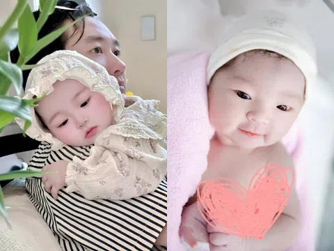 "Thiên thần" đáng yêu ai nhìn cũng mê hóa ra là con gái của diễn viên nổi tiếng VTV, 1 bức ảnh hút nghìn like