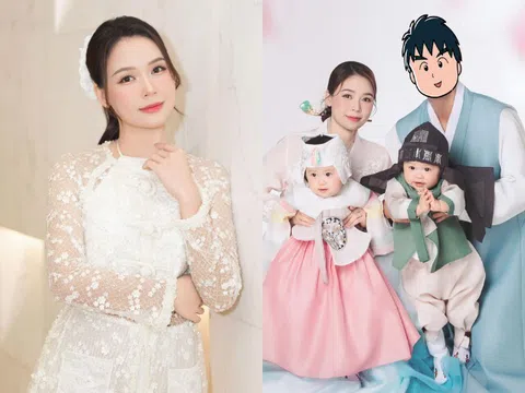 Bố chồng của Sam tặng quà cho 2 cháu nội song sinh, nàng dâu Việt được lòng gia đình bên Hàn