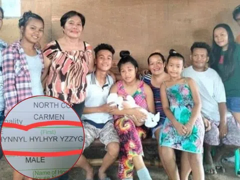 Bé trai chào đời được đặt tên dài độc lạ viết kín giấy khai sinh, nghe ông nội giải thích mới thấy quá hay