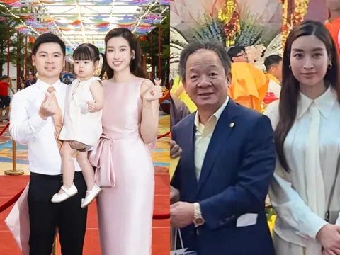 Đỗ Mỹ Linh được bố chồng hướng dẫn vào vị trí Phó Chủ tịch, ra dáng con dâu tập đoàn nghìn tỷ