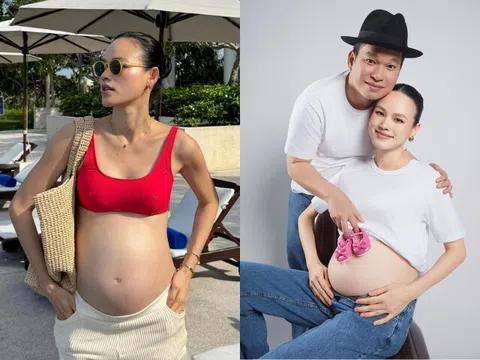 Người mẫu Tuyết Lan hạ sinh "tiểu công chúa" ở tuổi U40 sau 1 năm đám cưới với chồng bác sĩ