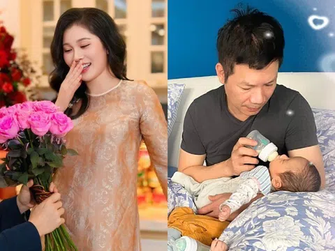 Á hậu 5 con đẹp quyến rũ bảo sao chồng quỳ gối "xin gia hạn hôn nhân", khoe dàn quý tử chuẩn gen bố "cá mập"