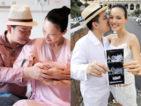 Siêu mẫu Tuyết Lan hạ sinh "tiểu công chúa" ở tuổi U40, chồng bác sĩ lần đầu làm bố ngắm ái nữ si mê
