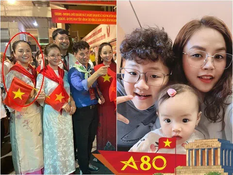 Nữ diễn viên đi đầu khối nghệ sĩ ở Tổng duyệt A80 là mẹ đơn thân giàu xinh nhất nhì VFC, mẹ ruột là Thượng tá