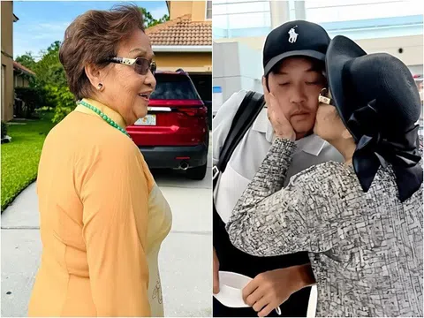 Mẹ ruột U90 của Hoài Linh đẹp sang trọng, đối xử với con trai gần 60 tuổi như còn bé bỏng