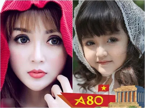 Bé gái Hà Nội hóa thân thành nữ quân nhân dịp Đại lễ A80, được khen xinh hệt "Cô giáo búp bê đình đám MXH"