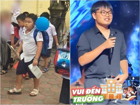 Loạt ảnh khai giảng huyền thoại qua các năm của Bi béo con trai Xuân Bắc, nhân vật chính giờ lớp 11 phong thái đĩnh đạc