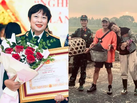 Nữ Thượng tá quân đội đứng sau thành công của "Mưa Đỏ": Là NSƯT đầy bản lĩnh, tốt nghiệp thủ khoa đại học nổi tiếng