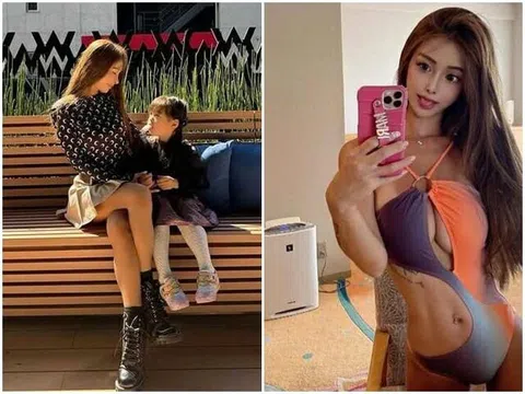 Hot girl nóng bỏng U35 vừa làm mẹ 4 con vừa lên chức bà ngoại, 3 năm sau còn sốc hơn