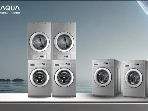 AQUA Việt Nam và bước tiến mới: Tấn công thị trường máy giặt sấy bán công nghiệp