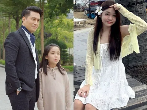 "Con gái" Việt Anh được dự đoán "sinh ra để làm Hoa hậu" giờ dậy thì rất xinh đẹp, học trường quốc tế 100 triệu