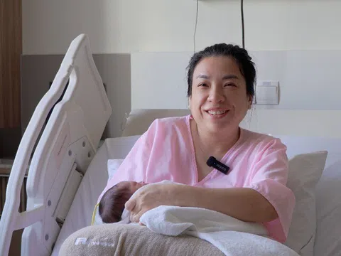 Nguy cơ vỡ tử cung kèm băng huyết tiềm ẩn, thai phụ tuổi 40 vẫn sinh thường an toàn