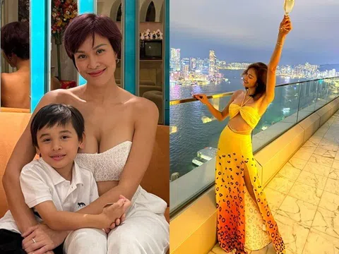 Cùng ly hôn chồng Tây trong năm 2025 như Lan Phương, MC Phương Mai làm mẹ đơn thân rất hạnh phúc, ngày càng trẻ đẹp