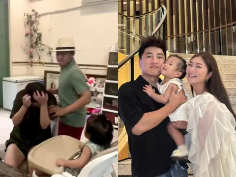 Thấy mẹ bị bố "tác động vật lý", con gái diễn viên Thanh Trúc mới 14 tháng tuổi đã có hành động "mát lòng"