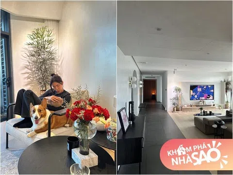 Hé lộ căn nhà Hoa hậu Minh Tú đang sống cùng chồng Tây và 2 nhân vật đặc biệt, góc nào cũng gọn đẹp