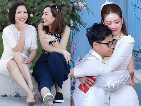 "Bánh đúc có xương" của Vbiz: Diva Mỹ Linh khoe con riêng lai Đức của chồng, 3 nàng hậu là mẹ kế dịu dàng