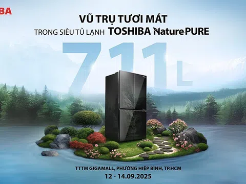 Toshiba lan tỏa “Vũ trụ tươi mát”, gắn kết gia đình tại TP.HCM
