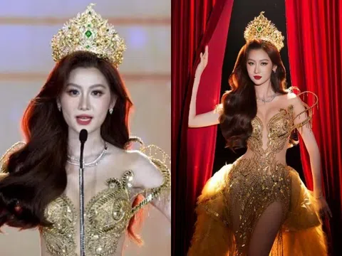Hoa hậu Quế Anh nhận "gạch đá" sau màn final walk, dân mạng còn phát hiện lỗi sai trong cách phát biểu