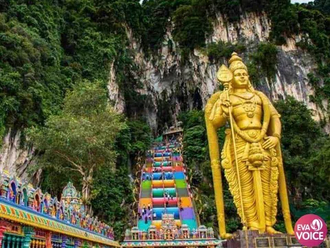 Động Batu - kỳ quan thiên nhiên và tâm linh: Bức tượng vàng Murugan và 272 bậc thang đầy màu sắc